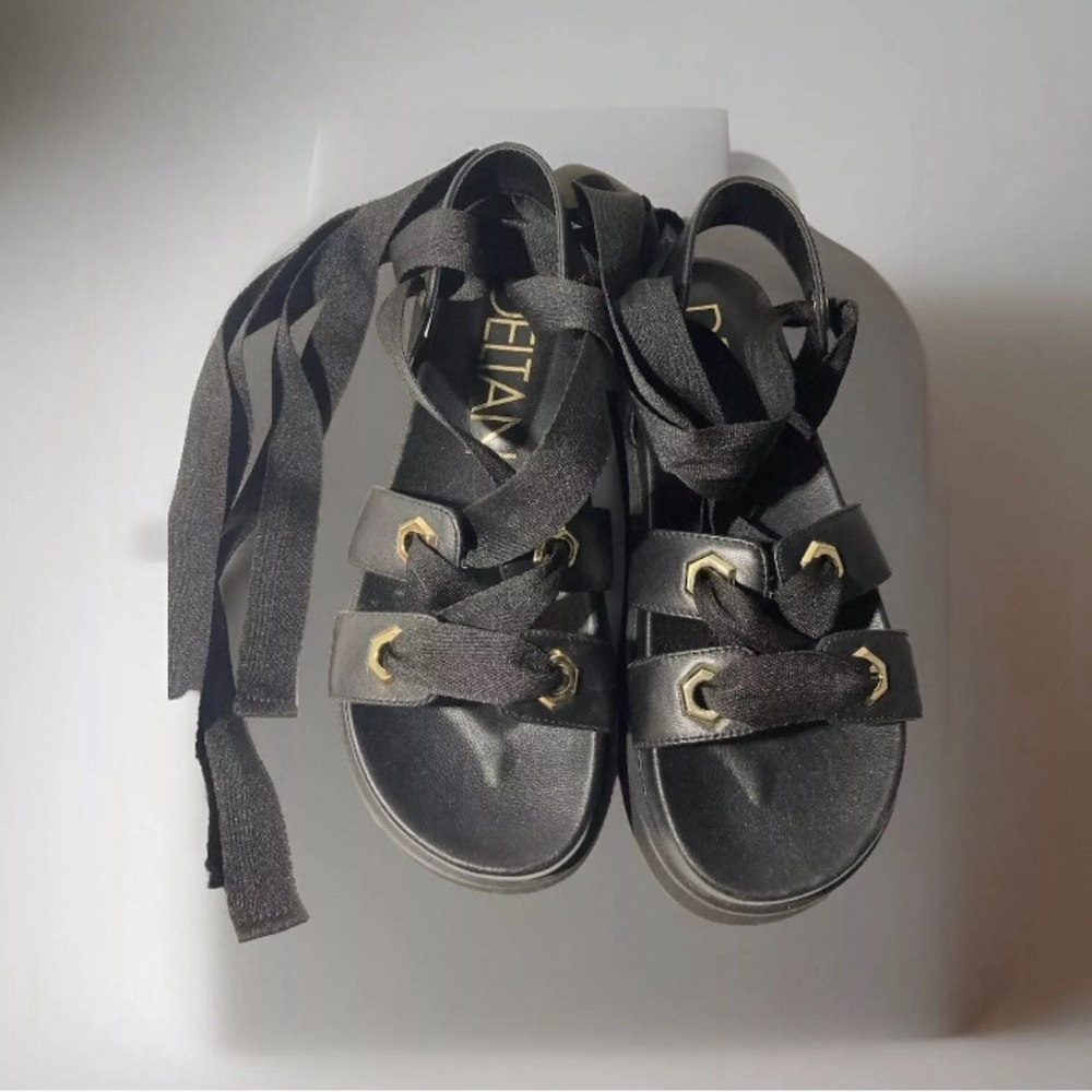Deltan Blayke Ankle Wrap Platform Sandals from Dillard's 6M - Picture 2 of 11